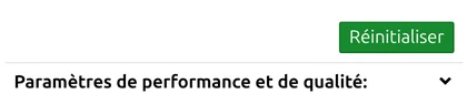 Bouton 'Réinitialiser' dans le groupe 'Format de symbole' du panneau Options de map.army