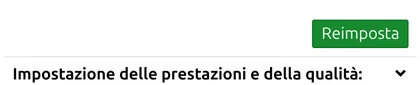 Pulsante 'Reimposta formato simbolo' nel gruppo 'Formato simbolo' del pannello Opzioni di map.army