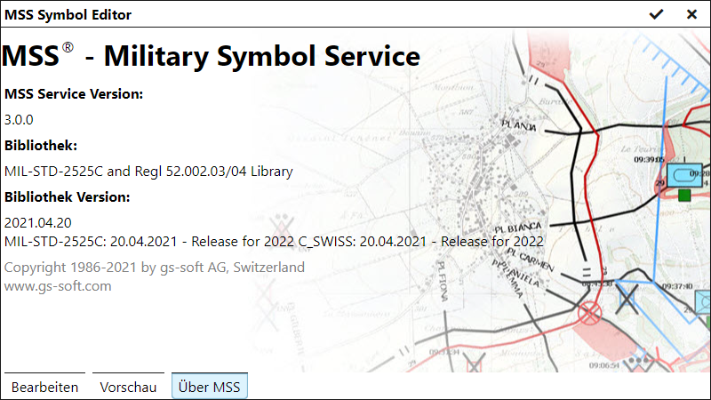 About Tab in MSS Symbol Editor